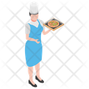 Pizza Serving  Icon