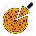 Pizza Baked Slice Icon