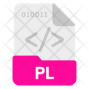 Pl File Format Icon