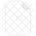 Pl File Document Icon