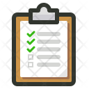 Plan Task Checklist Icon