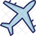 Plane Aeroplane Airliner Icon