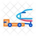 Transport Truck Tow Icon