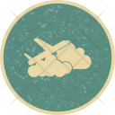 Plane Cloud Icon