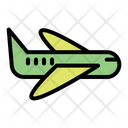 Plane Airplane Air Transportation Icon