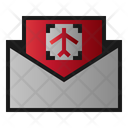 Mail Airplane Message Icon