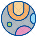 Planet Space Comet Icon
