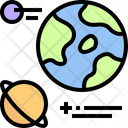 Planet Planetary System Sub Planet Icon