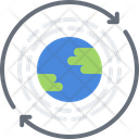 Planet Cycle Icon