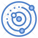 Planets Orbiting  Icon