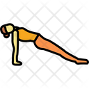 Plank Pose Icon