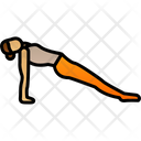 Plank Pose Icon