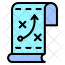 Planning Process Steps Icon