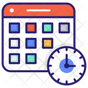 Planning Booking Calendar Icon