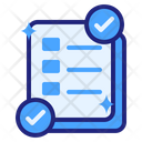 Planning Document Checklist Planning Icon