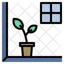 Plant View Vacation Icon