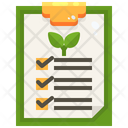 Plant List Checklist Schedule Document Icon