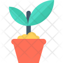 Plant Pot Greenery Icon