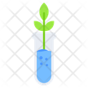 Plant Tube Culture Tube Plant Test Icon