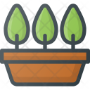 Planting Eco Distance Icon