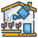 Planting Watering Can Plant Icon