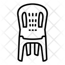 Plastic Chair  Icon