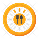 Plate Brunch Fork Icon