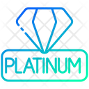 Platinum Precious Gem Icon