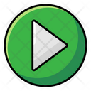 Play Button Media Button Media Option Icon