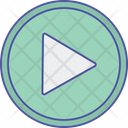 Play Button Music Player Icon