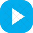 Play Button Square  Icon