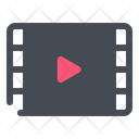 Screen Play Video Icon