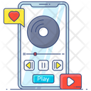Portable Music Player Play Music Music Player Icon
