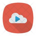 Play On Cloud Icon