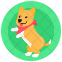 Playing Dog  Icon