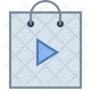 Playstore Shopping Bag Icon
