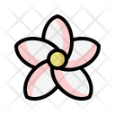 Plumeria Blossom Garden Icon