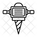 Pneumatic Hammer Icon