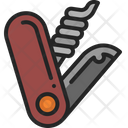 Pocket Knife Weapon Camping Icon