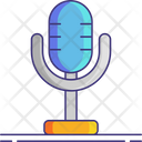 Podcast Microphone Audio Icon