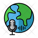 Podcast Broadcasting Transmission Icon