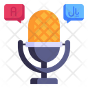 Podcast Language Icon