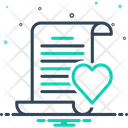 Poem Verse Love Icon