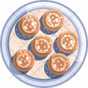 Poffertjes Netherlands Pancakes Icon
