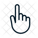 Pointing finger  Icon