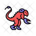 Poisonous Monster Scary Icon