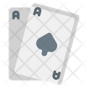 Poker Card Casino Gambling Icon