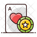 Poker Playing Cards Card Game Icon