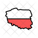 Poland Poland Map Poland Flag Map Icon