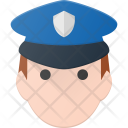 Police Man Cop Icon